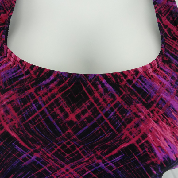 AQUABELLE One-Piece Multi-Color Swimsuit - Picture 4 of 6